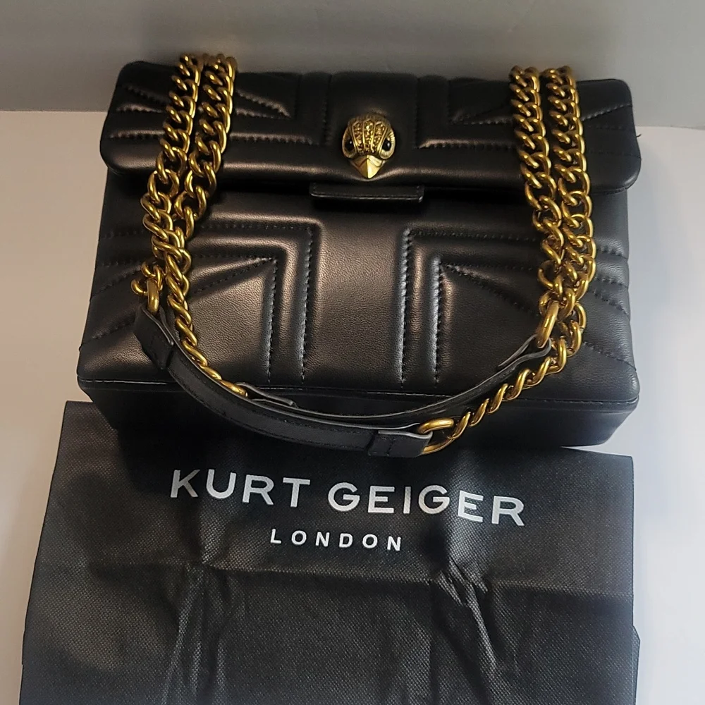 - KURT GEIGER Kensington Large Leather Bag KURT GEIGER LONDON - Picture 5 of 16